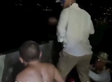 Se vuelve viral tras saltar a una piscina sin agua