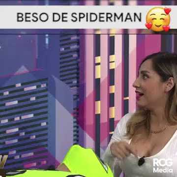 El beso de Spiderman que se hizo viral